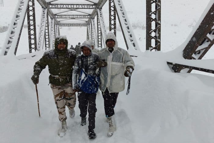 फोटो: @ITBP_official/X