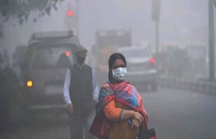 हवा पर असर: आईपीसीसी की ताज़ा आकलन रिपोर्ट के हिसाब से जानलेवा वायु प्रदूषकों का स्तर दक्षिण एशिया में अपेक्षाकृत अधिक तेज़ी से बढ़ रहा है। फोटो – The Indian Express